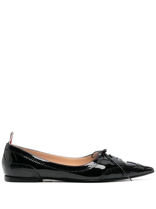 Pointed-toe leather loafers Thom Browne | FFF164A00216001